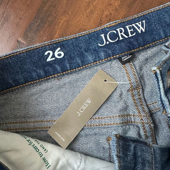 NWT J. CREW 9" Demi-Boot Crop Jean in Palmyra Wash - Picture 9 of 15
